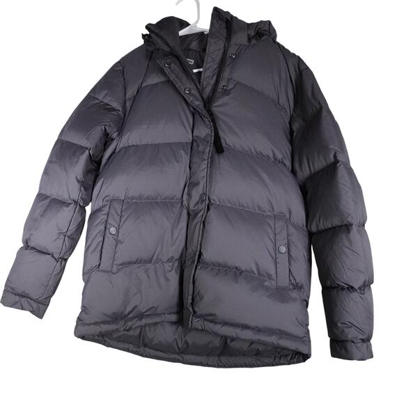 EUC- Quince Women's Responsible Down Puffer Jacket Carbon Gray Small 3490-Q - Picture 1 of 8